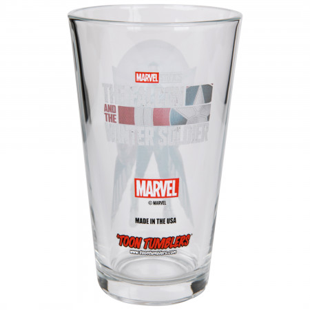 Marvel Studios The New Captain America Toon Tumblers Pint Glass